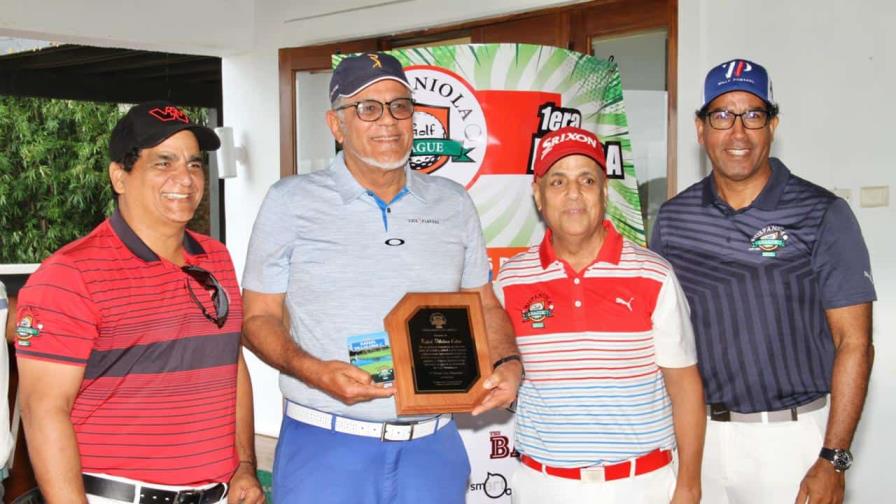 Reconocen a Rafael Villalona por sus aportes al golf en Dominicana Reconocen a Rafael Villalona por sus aportes al golf en Dominicana