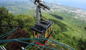Ponen en funcionamiento el teleférico de Puerto Plata
