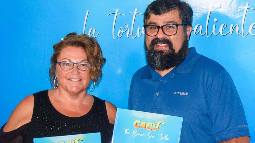 Presentan libro Cacú la tortuga valiente Presentan libro Cacú la tortuga valiente