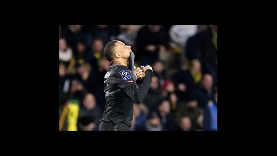 Mbappé sufre leve lesión previo a visita a Real Madrid