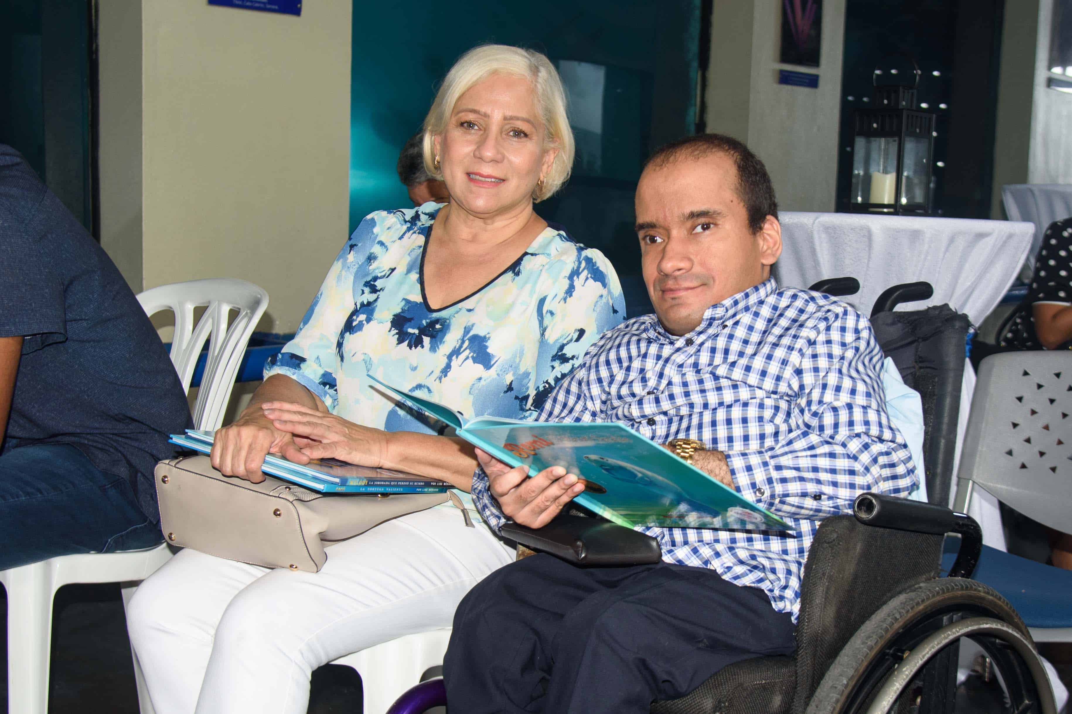 Eunice Meran y Benjamín Castro.