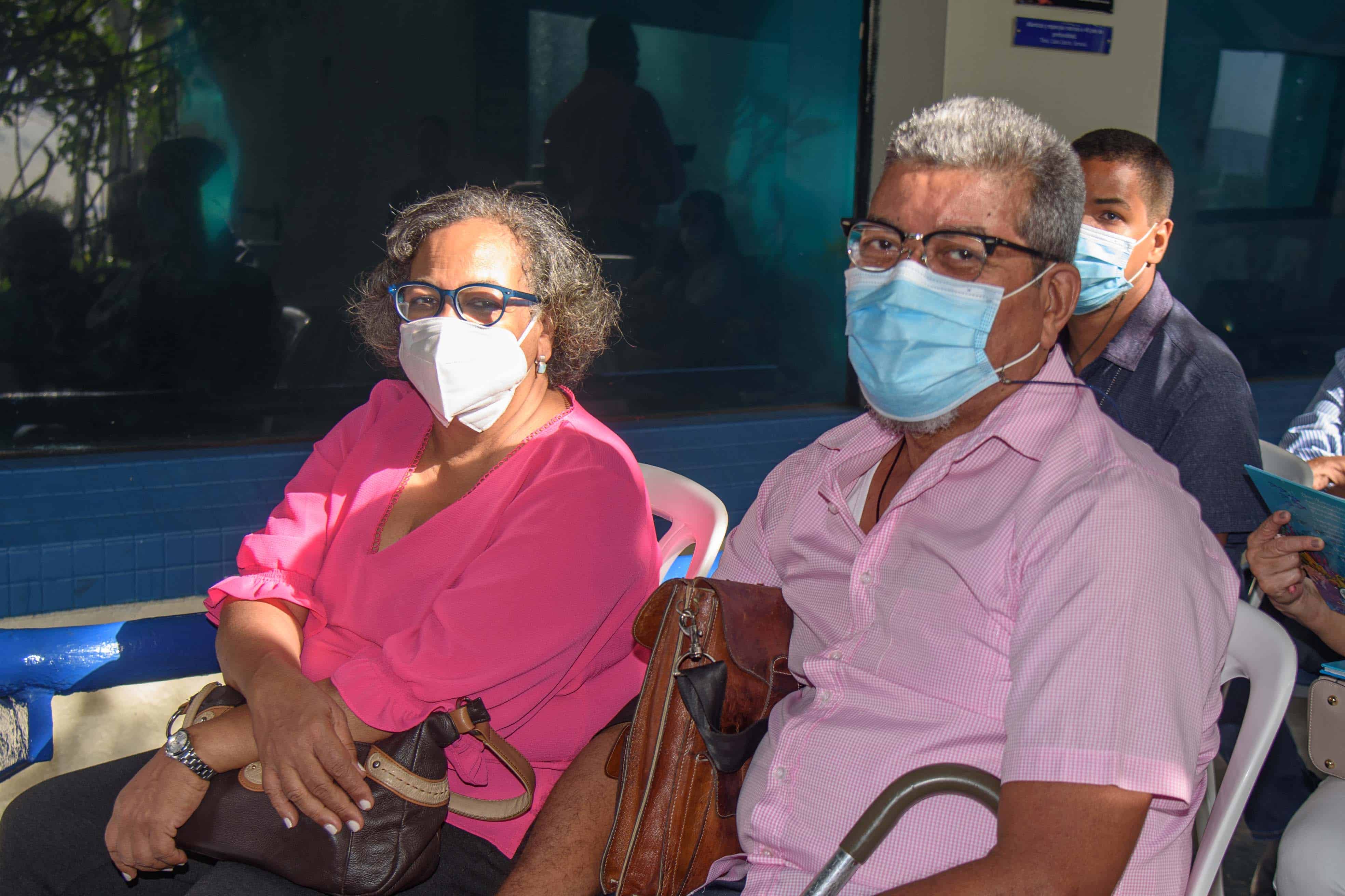 Maritza Martínez y Rafael Domínguez.