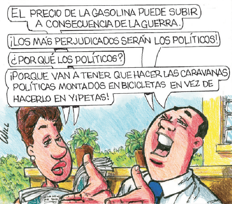 Caricatura Rosca Izquierda 9 marzo 2022 - Diario Libre