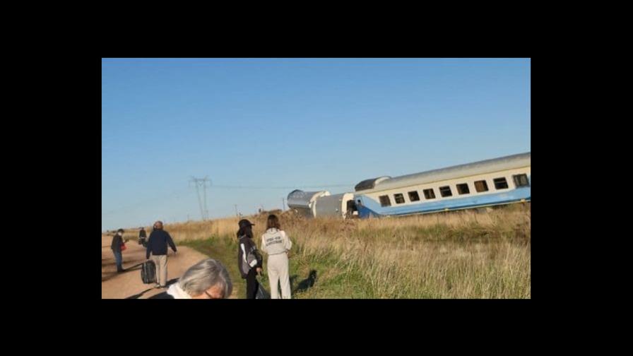 Al menos 17 heridos en un descarrilamiento de tren de pasajeros en Argentina