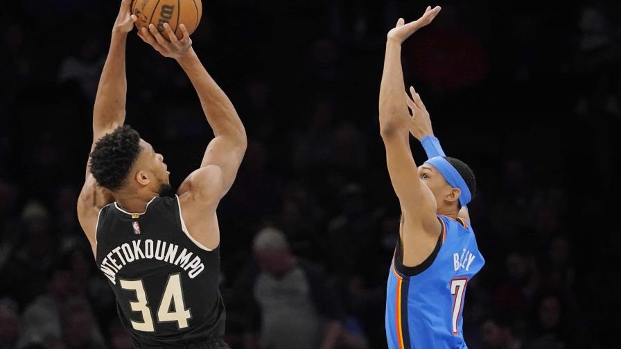 VÍDEO | Giannis anota 39; Bucks vencen a Thunder e hilan quinto triunfo