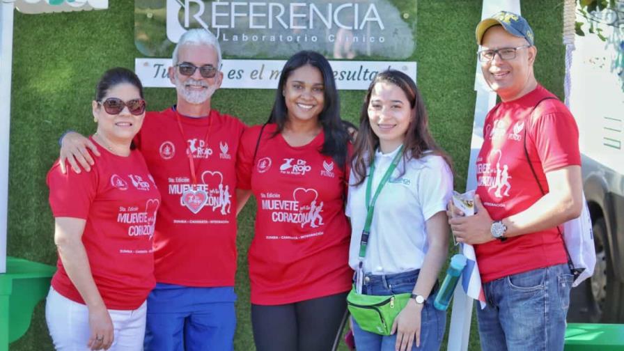 Referencia apoya quinta versión de la caminata “Muévete por tu Corazón”