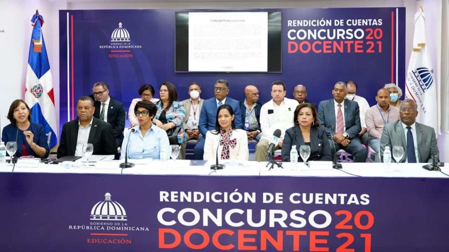 Minerd presenta informe y docentes reiteran protesta Minerd presenta informe y docentes reiteran protesta