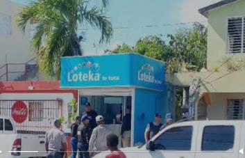 Allanan banca de Loteka que supuestamente se niega a pagar ticket ganador de RD$100 millones