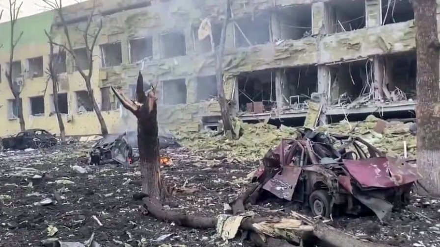 Onu afirma que hospital pediátrico de Mariúpol es el tercero destruido en Ucrania