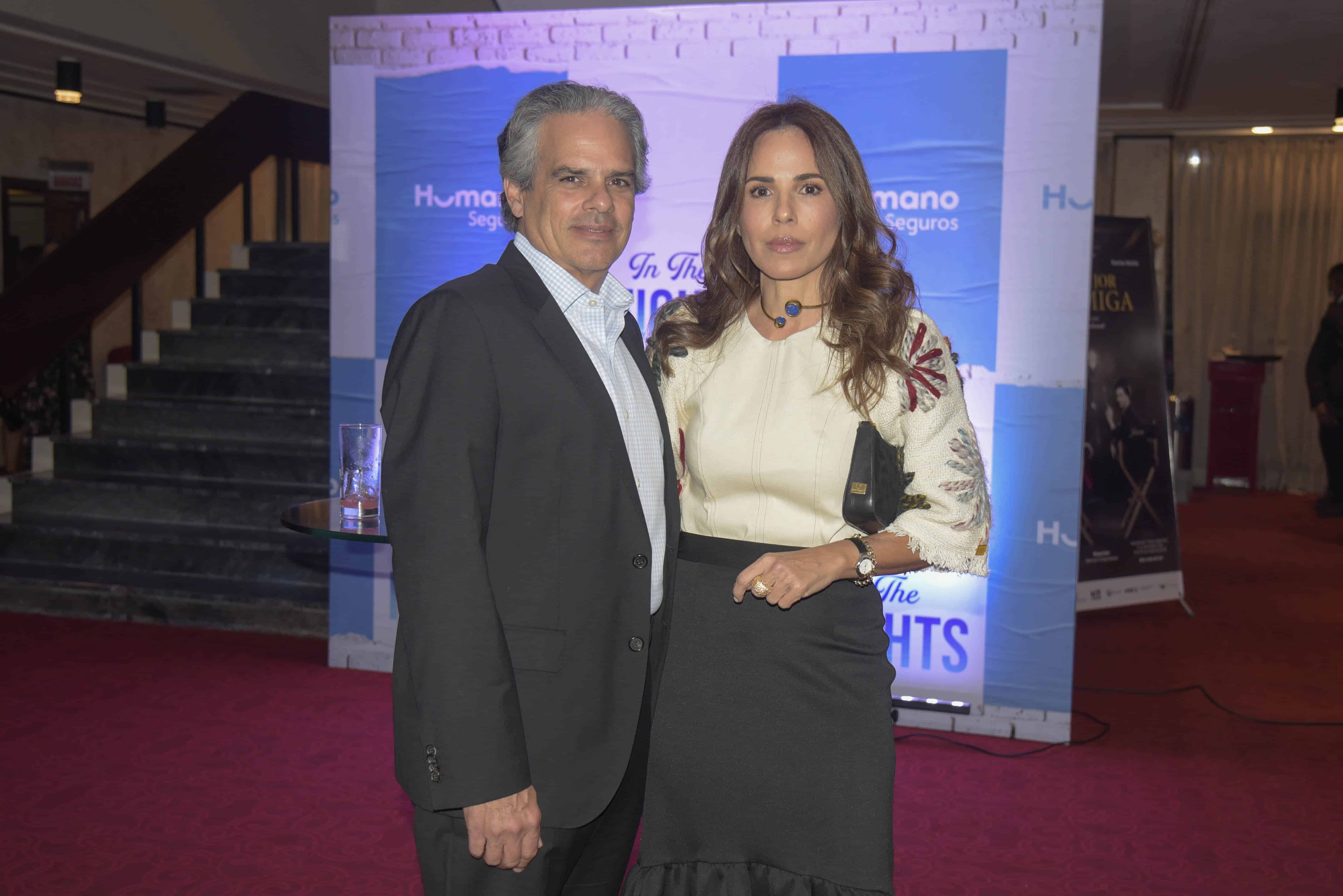 Ramón Cáceres e Ivonna Sosa.