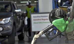 Gobierno congela el precio de los combustibles para la próxima semana