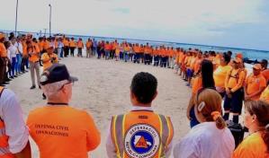 De cara a Semana Santa, Defensa Civil realiza jornada de reforzamiento en primeros auxilios y rescate acuático