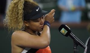 Afectada por gritos del público, Osaka cae en Indian Wells