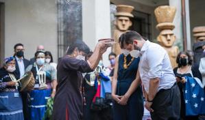 Boric comienza su gobierno en Chile junto a pueblos originarios