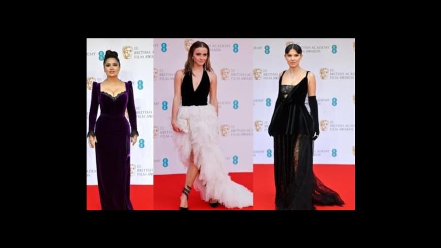 Así fue la alfombra roja de los premios Bafta 2022