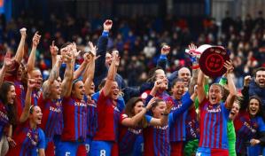 El Barça femenino arrasa al Madrid y repiten como campeonas