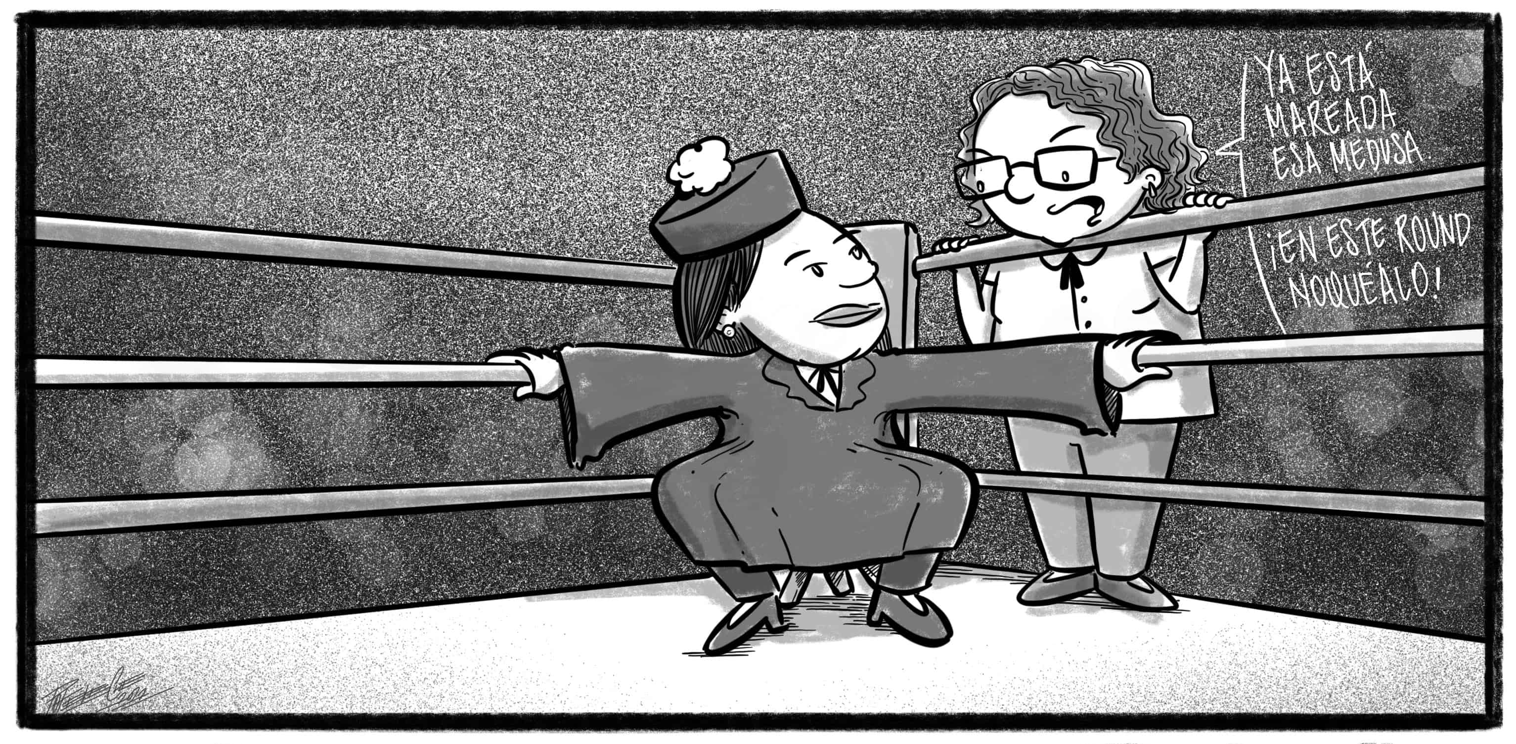 Caricatura de Noticiero Poteleche 14 marzo 2022