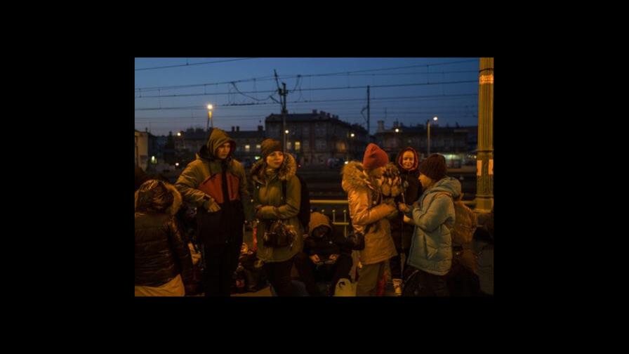 Refugiados cuentan desgarradores relatos al huir de Ucrania