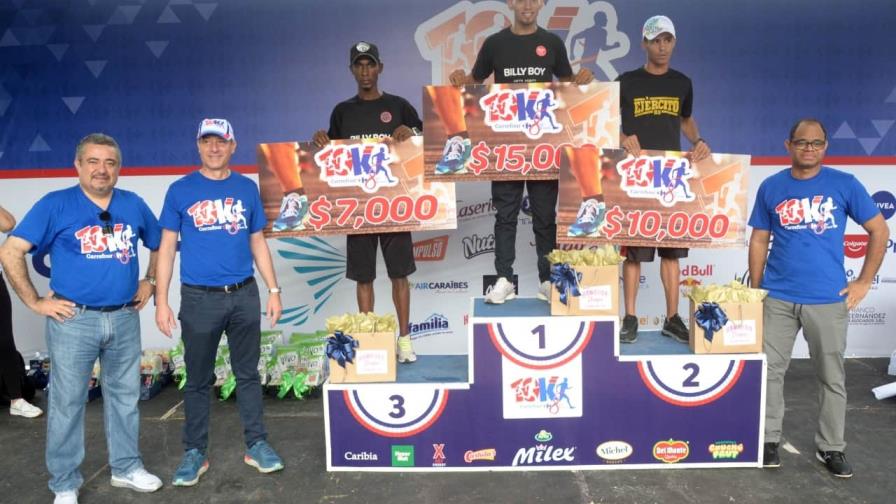 Sorany Ramírez y Amaury Rodríguez ganan carrera Carrefour