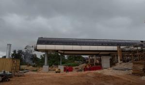 Multimodal de Los Alcarrizos avanza en dos obras y una est&aacute; rezagada