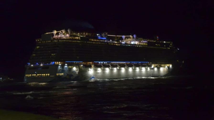 Portuaria y otras instituciones trabajan para desencallar crucero en Puerto Plata
