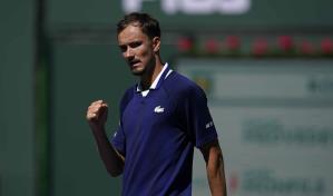 Medvedev deja el n&uacute;mero uno mundial en Indian Wells; Nadal avanza a octavos