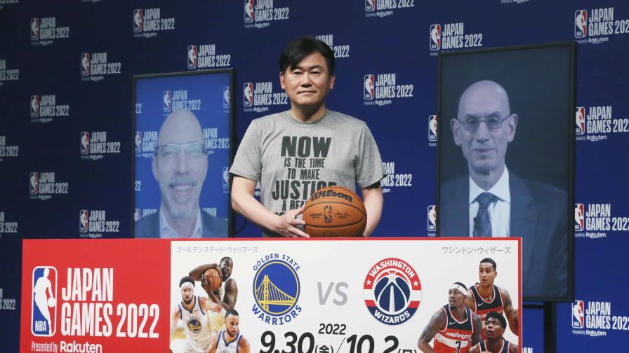 Warriors y Wizards jugarán la pretemporada 2022 en Japón