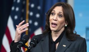 Kamala Harris denuncia la brecha salarial como un impuesto para las mujeres