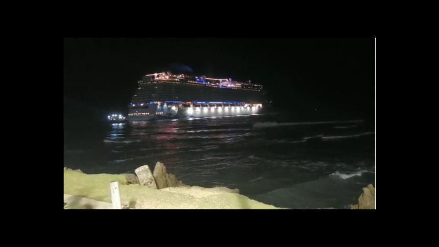 Crucero continuará en Puerto Plata hasta que sea evaluado por técnicos 