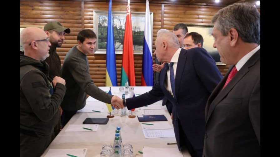 Las negociaciones entre Rusia y Ucrania se reanudarán mañana Las negociaciones entre Rusia y Ucrania se reanudarán mañana