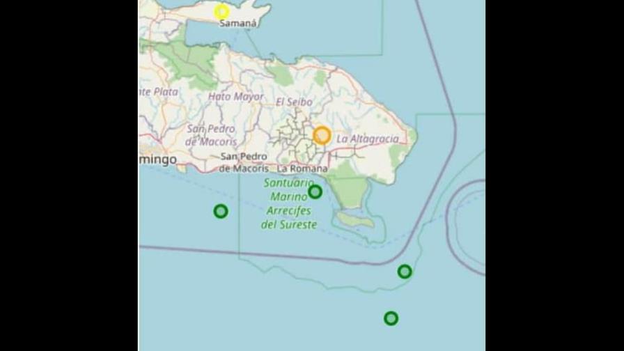 Reportan temblor de tierra de 4.1 en Higüey