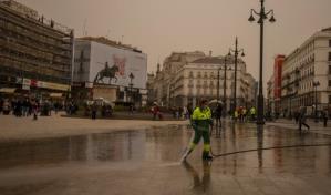 Nube de polvo del Sahara cubre España, llega hasta Portugal