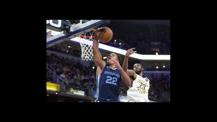 Grizzlies aplastan a Pacers a pesar de no contar con Morant