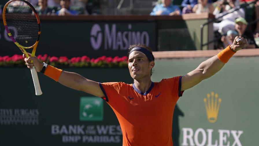 Nadal vence a Opelka en Indian Wells; mejora a 18-0