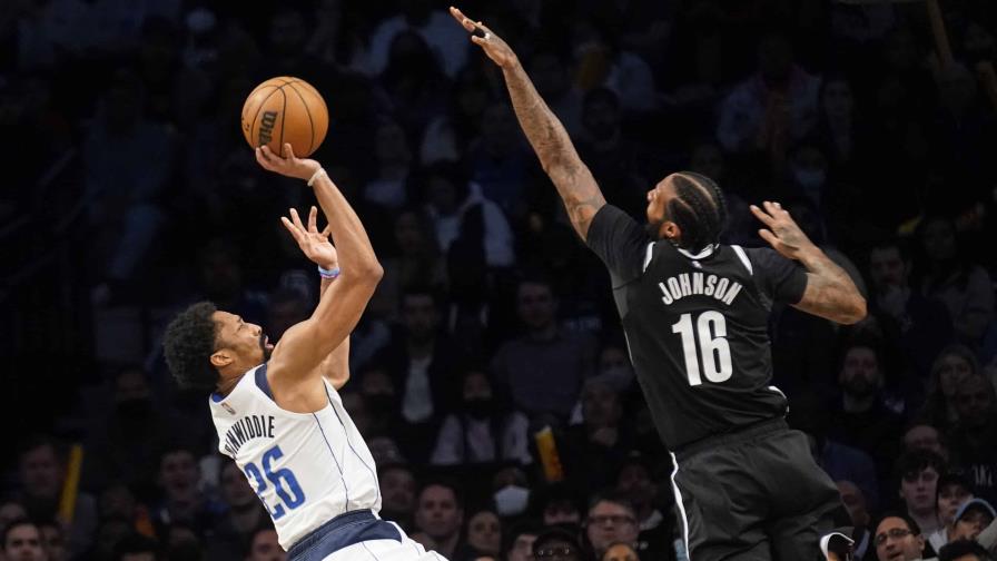 VÍDEO | Con triple agónico de Dinwiddie; Mavericks de Dallas superan a Nets