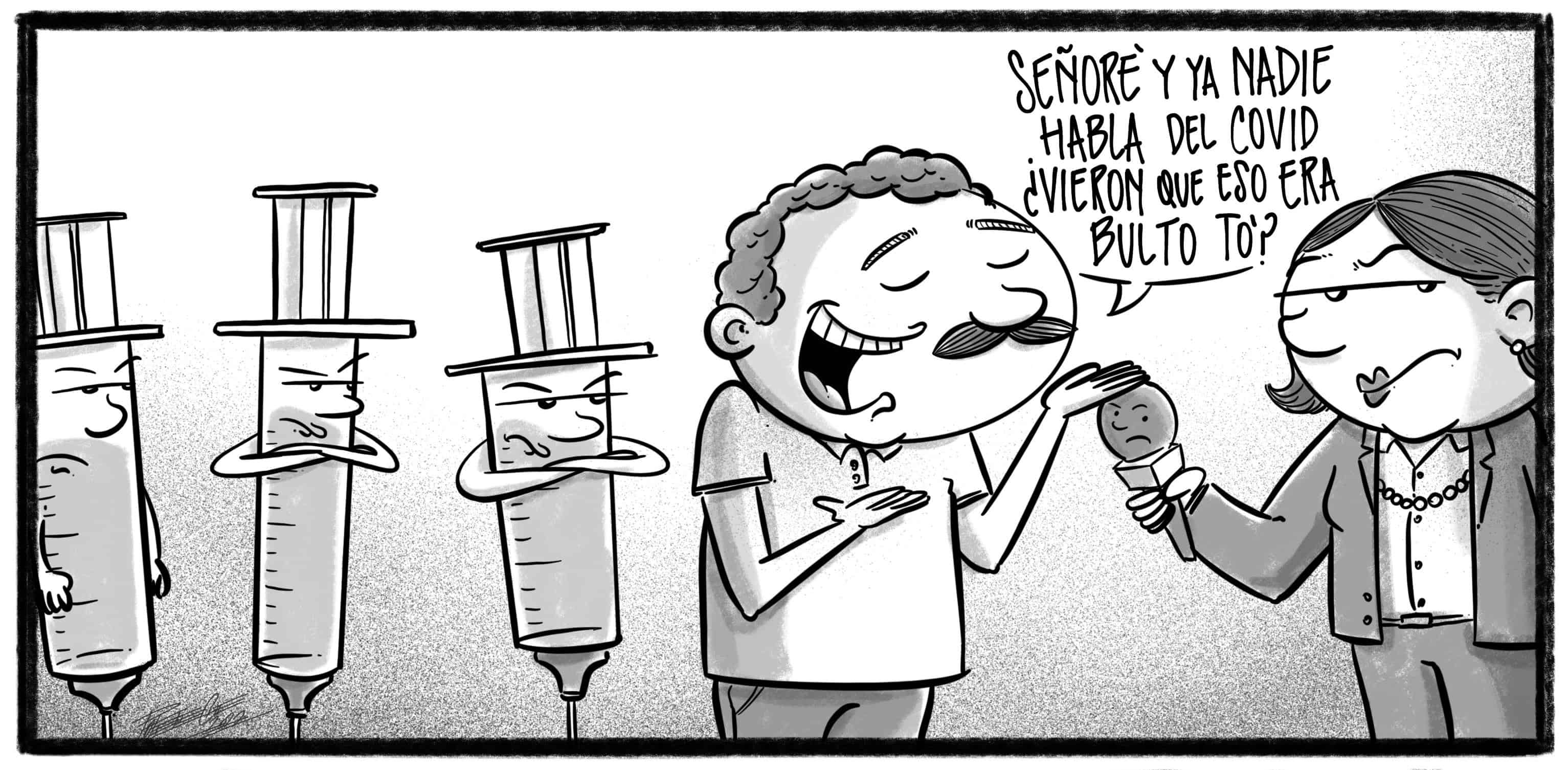 Caricatura de Noticiero Poteleche 18 marzo 2022