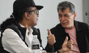 Álvaro Torres  y Sergio Vargas, este sábado en el Teatro La Fiesta del Jaragua