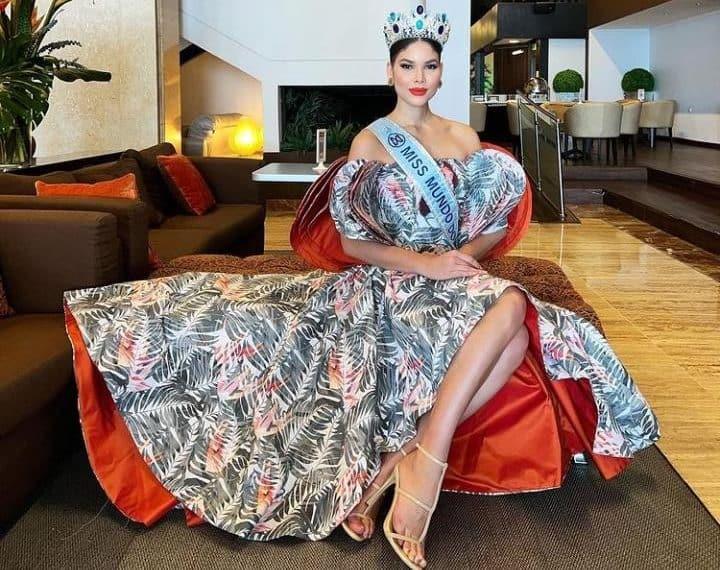 Dominicana Emmy Peña coronada como Miss World Caribbean