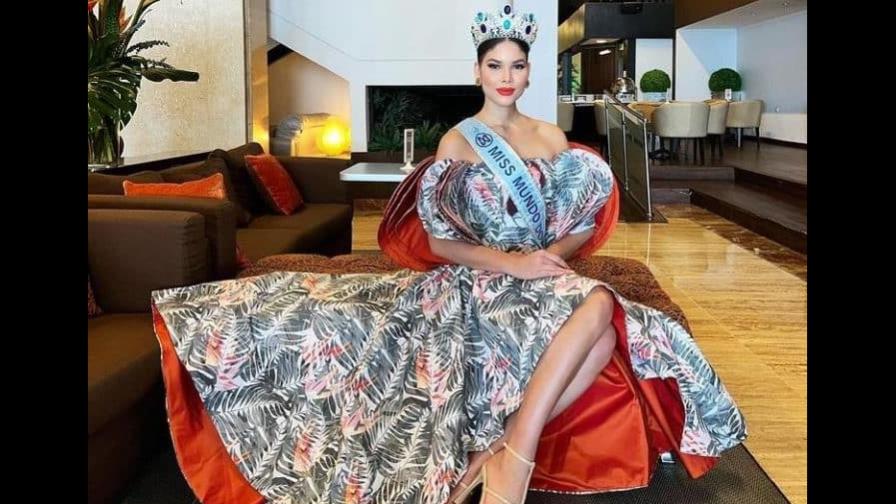 Dominicana Emmy Peña coronada como Miss World Caribbean Dominicana Emmy Peña coronada como Miss World Caribbean
