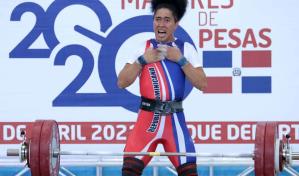 La dominicana Yudelina Mejía se impone en centroamericano de pesas