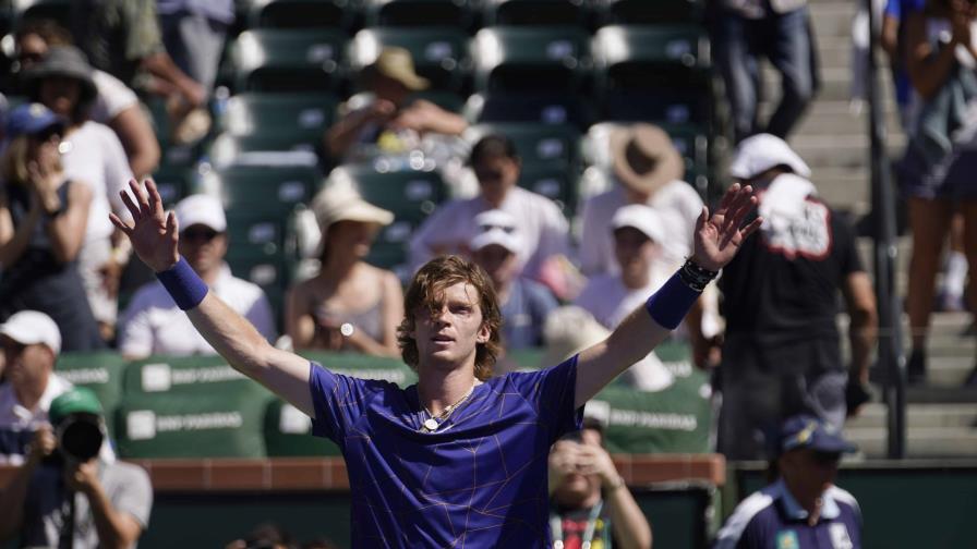 El ruso Andrey Rublev llama a la unidad del deporte ante la guerra en Ucrania