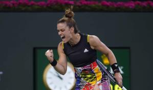 La española Badosa entrega la corona en una noche aciaga en Indian Wells