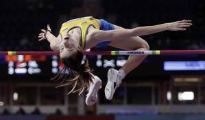 La ucraniana Yaroslava Mahuchikh nueva campeona del mundo en sala del salto de altura