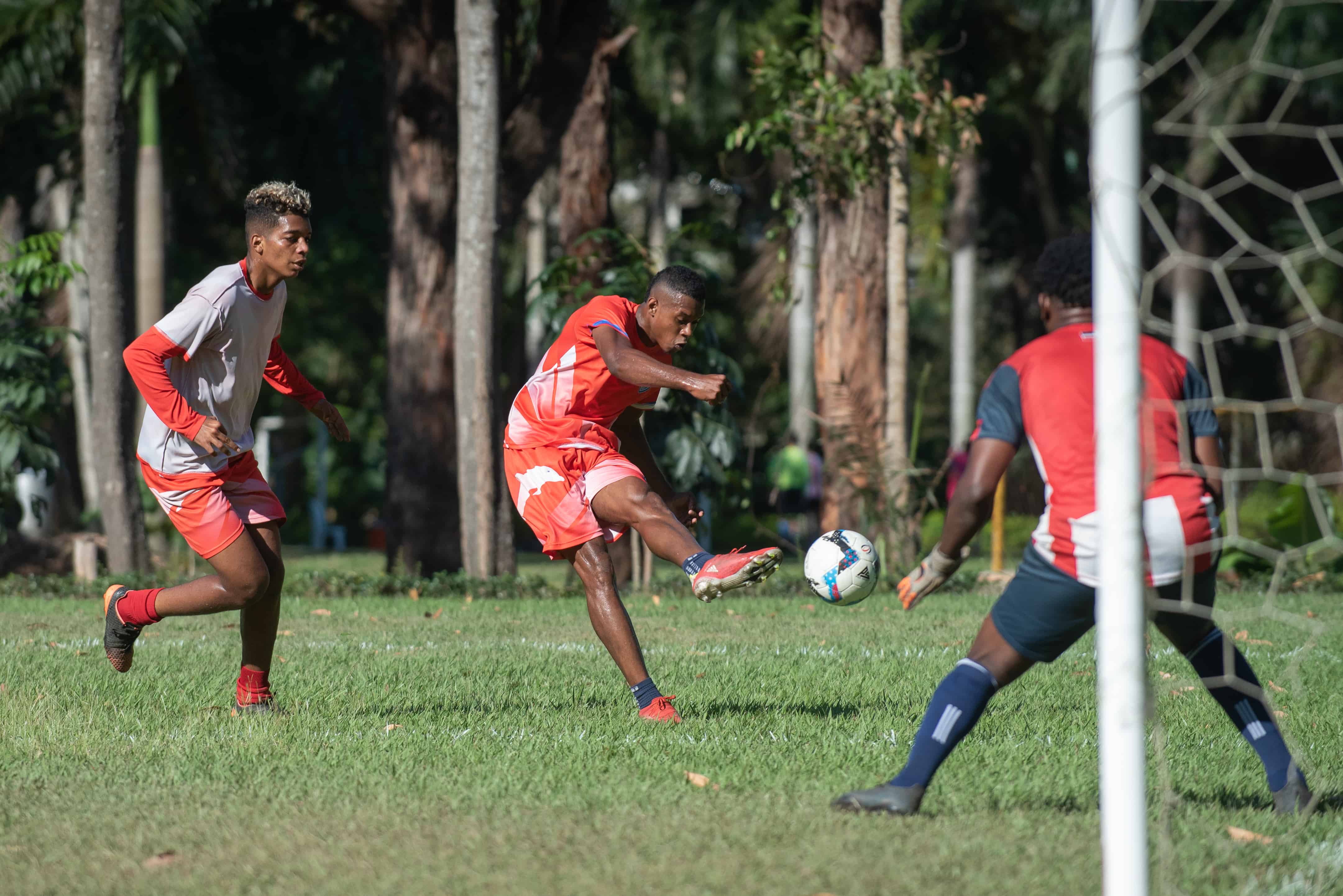 - Los Delfines del Este juegan contra Atlético Vega Real, en la segunda jornada de la Liga Dominicana de Fútbol, en un partido a las 4:00 de la tarde, el domingo 20 de marzo en Bayaguana.