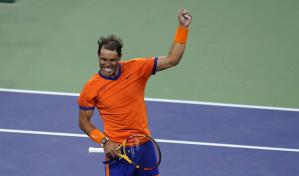 Nadal vence a joven compatriota y va a final de Indian Wells