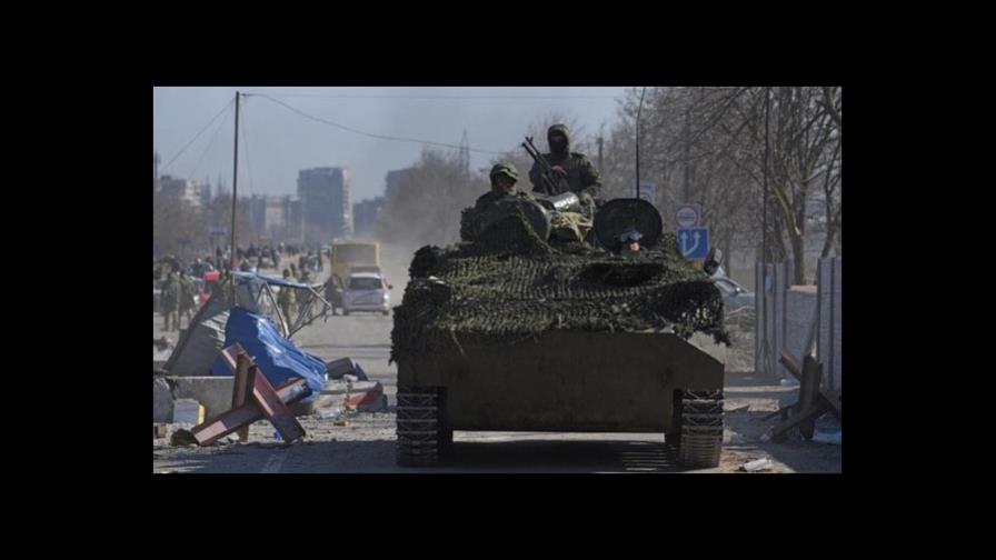 Rusia lanza ultimátum a fuerzas ucranianas para que abandonen Mariúpol mañana