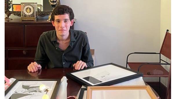 Joaquín Basanta: “Esta exposición muestra las cosas que me dan vueltas por dentro y que saco a la luz”