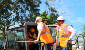 Gobierno inicia obras viales y proyecto de agua potable en Monte Plata