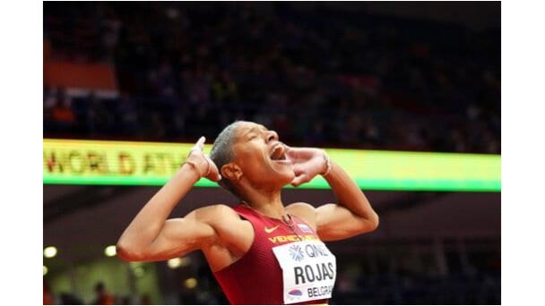 Yulimar Rojas bate el récord mundial en salto triple