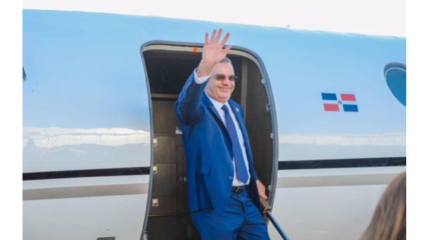 Abinader salió hacia Costa Rica para Cumbre de la Alianza Para el Desarrollo